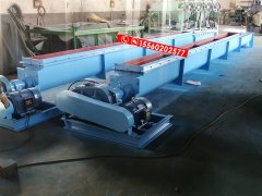 無軸螺旋輸送機，含水量30%污泥輸送機，LS320-8米無軸螺旋輸送機