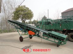 6米移動升降皮帶機、水泥裝車皮帶機發貨甘肅隴南